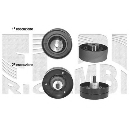 Photo Deflection/Guide Pulley, v-ribbed belt CALIBER 16860