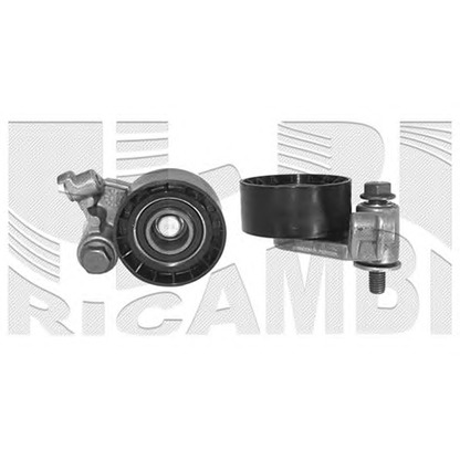 Photo Tensioner Pulley, timing belt CALIBER 46966