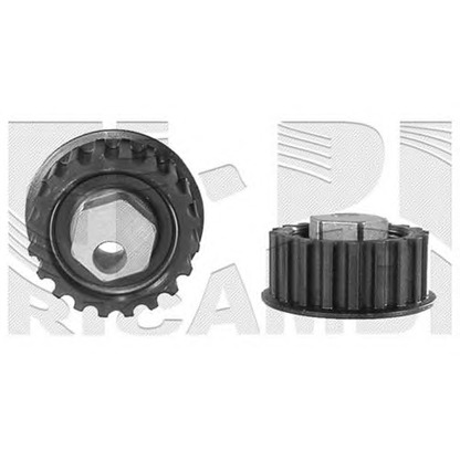 Photo Tensioner Pulley, timing belt AUTOTEAM A00264