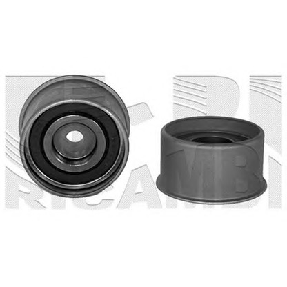 Photo Tensioner Pulley, timing belt AUTOTEAM A04100