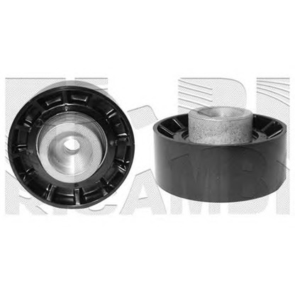 Photo Deflection/Guide Pulley, v-ribbed belt AUTOTEAM A05164