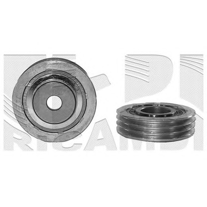 Photo Tensioner Pulley, v-ribbed belt AUTOTEAM A00668
