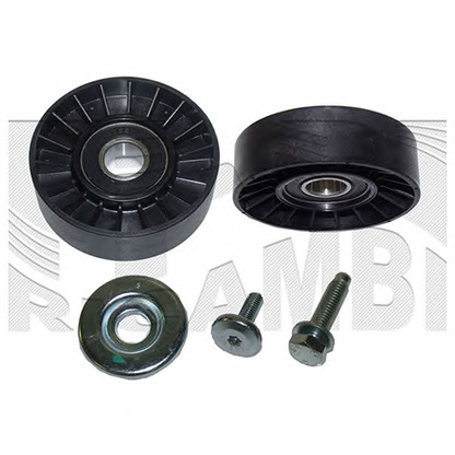 Photo Tensioner Pulley, v-ribbed belt AUTOTEAM A01696