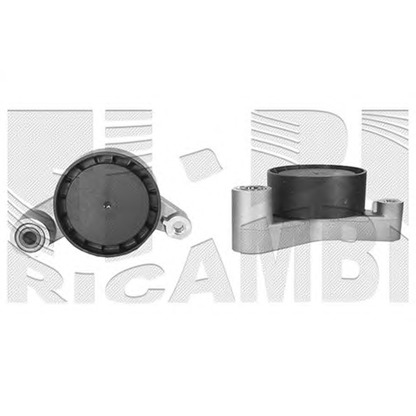 Photo Tensioner Pulley, v-ribbed belt AUTOTEAM A02516