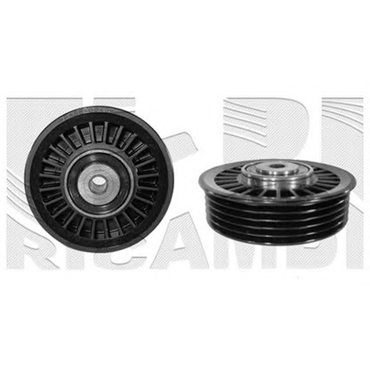 Photo Deflection/Guide Pulley, v-ribbed belt AUTOTEAM A03392
