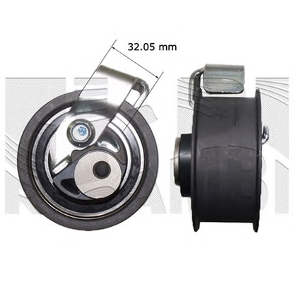 Photo Tensioner Pulley, timing belt AUTOTEAM A03624