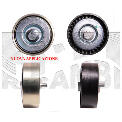 Photo Deflection/Guide Pulley, v-ribbed belt AUTOTEAM A03648