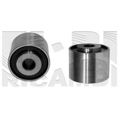 Photo Deflection/Guide Pulley, v-ribbed belt AUTOTEAM A03912