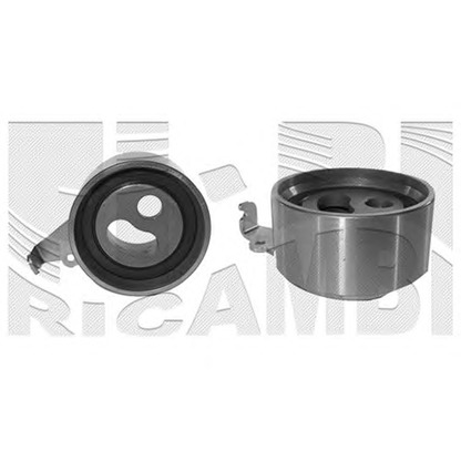 Photo Tensioner Pulley, timing belt AUTOTEAM A03948