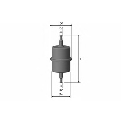 Photo Fuel filter MISFAT E104