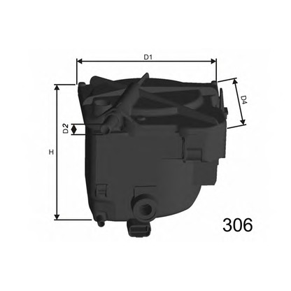 Photo Filtre à carburant MISFAT F110