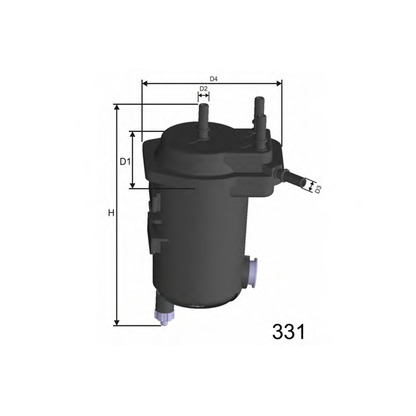Photo Fuel filter MISFAT F124A