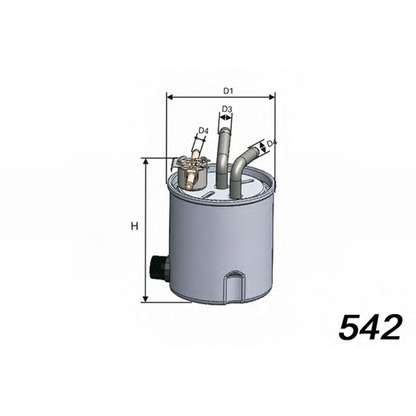 Фото Топливный фильтр MISFAT M557