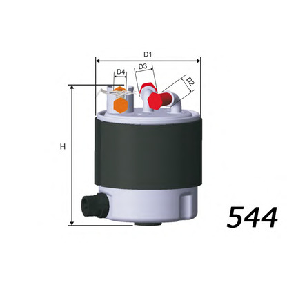 Photo Fuel filter MISFAT M505