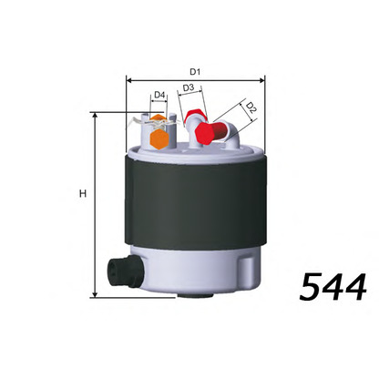 Фото Топливный фильтр MISFAT M505