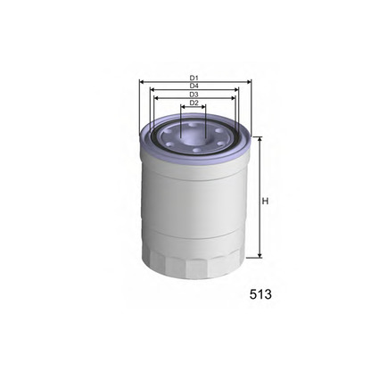 Photo Filtre à carburant MISFAT M406