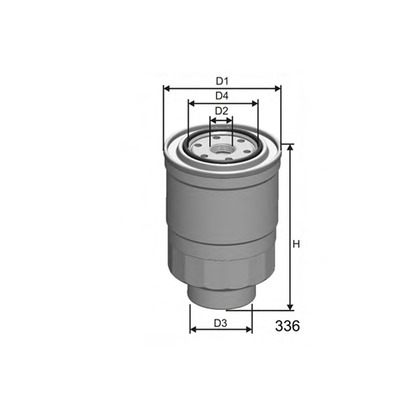 Photo Fuel filter MISFAT M606