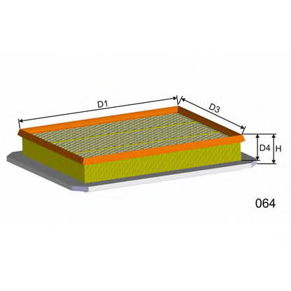 Foto Luftfilter MISFAT P259