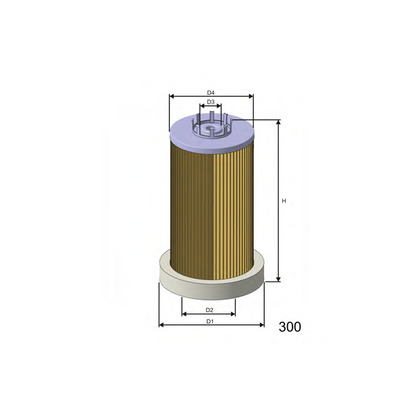 Фото Топливный фильтр MISFAT F001