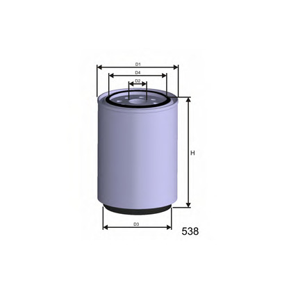 Photo Fuel filter MISFAT WS002
