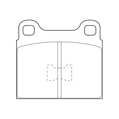 Photo Brake Pad Set, disc brake WAGNER WBP20228A