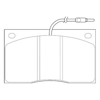 Photo Brake Pad Set, disc brake WAGNER WBP20380A