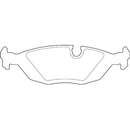 Photo Brake Pad Set, disc brake WAGNER WBP20675A