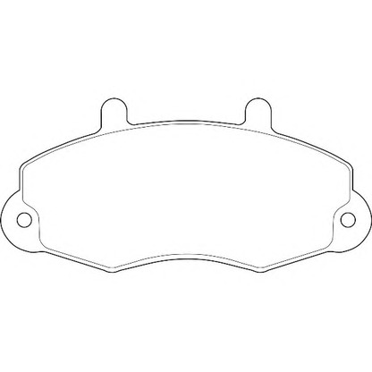 Photo Brake Pad Set, disc brake WAGNER WBP21470A