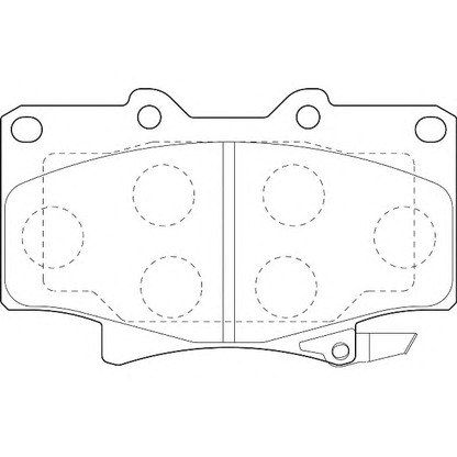 Photo Brake Pad Set, disc brake WAGNER WBP21775A