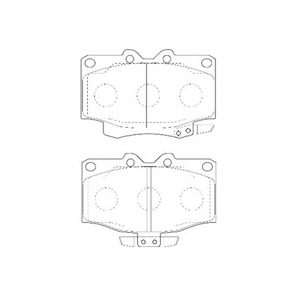 Photo Brake Pad Set, disc brake WAGNER WBP21777A