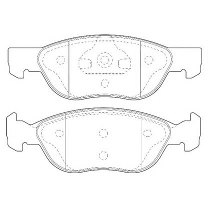 Photo Brake Pad Set, disc brake WAGNER WBP21927B