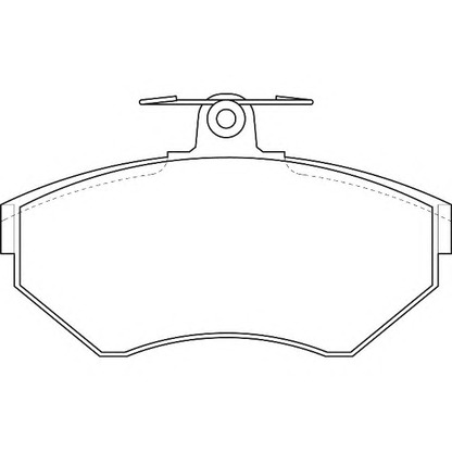 Photo Brake Pad Set, disc brake WAGNER WBP21945A