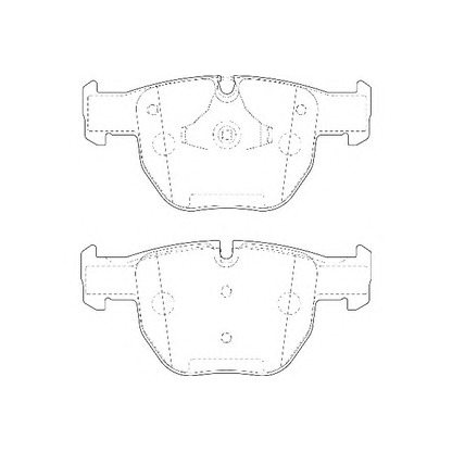 Photo Brake Pad Set, disc brake WAGNER WBP23397A