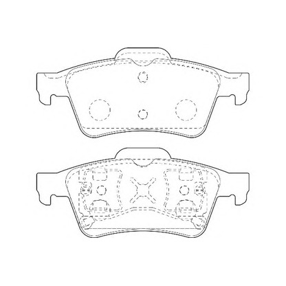 Photo Brake Pad Set, disc brake WAGNER WBP23482A