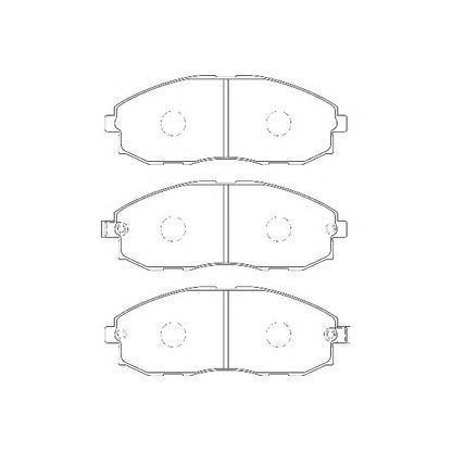 Photo Brake Pad Set, disc brake WAGNER WBP23536A