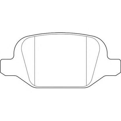 Photo Brake Pad Set, disc brake WAGNER WBP23601A