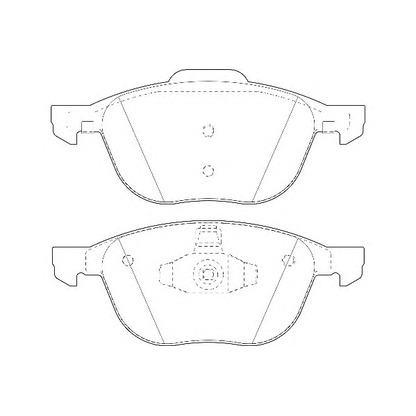 Photo Brake Pad Set, disc brake WAGNER WBP23723A