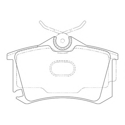 Photo Brake Pad Set, disc brake WAGNER WBP23823A