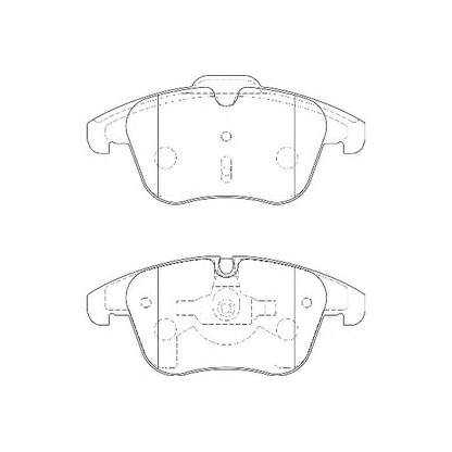 Photo Brake Pad Set, disc brake WAGNER WBP24332A