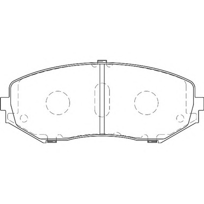 Photo Brake Pad Set, disc brake WAGNER WBP24346A