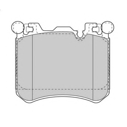 Photo Brake Pad Set, disc brake WAGNER WBP24524A