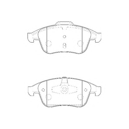 Photo Brake Pad Set, disc brake WAGNER WBP24709A