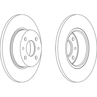 Photo Brake Disc WAGNER WGR00661