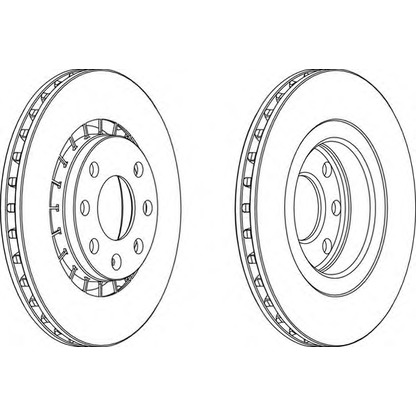 Photo Brake Disc WAGNER WGR02061