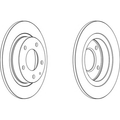 Photo Brake Disc WAGNER WGR05241