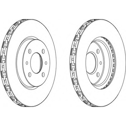 Photo Brake Disc WAGNER WGR07621