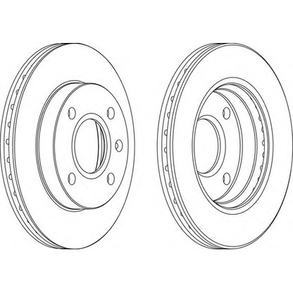 Photo Brake Disc WAGNER WGR07661