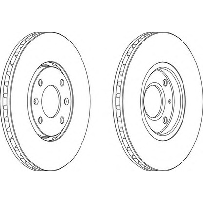 Photo Brake Disc WAGNER WGR08411