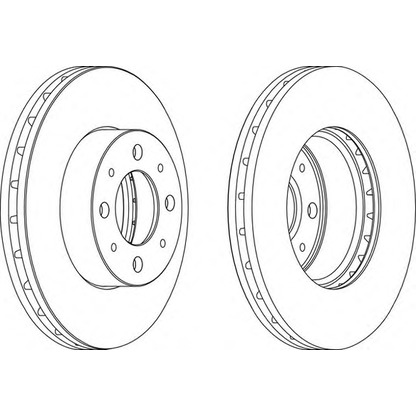 Photo Brake Disc WAGNER WGR11791