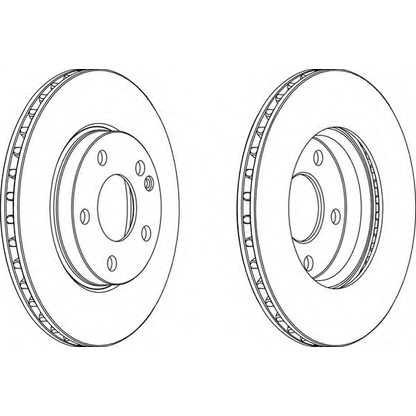 Photo Brake Disc WAGNER WGR12201